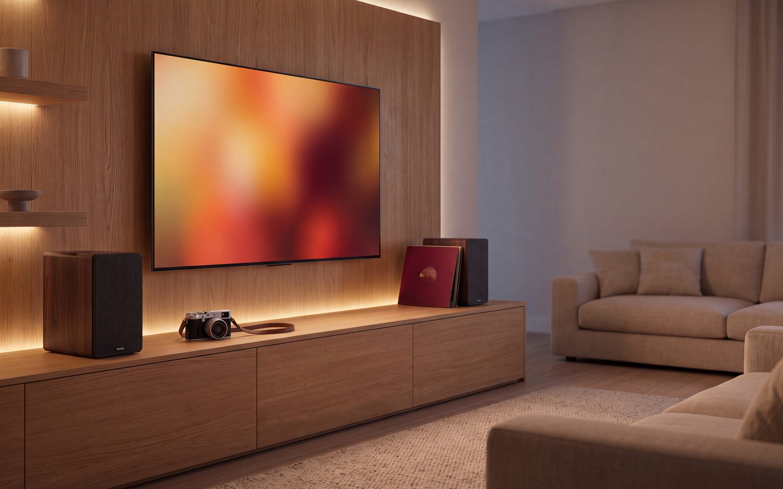 TV, audio a foto